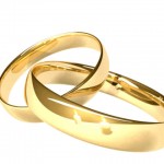 zlati poročni prstan
